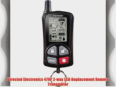 Directed Electronics 479P 2-way LCD Replacement Remote Transmitter