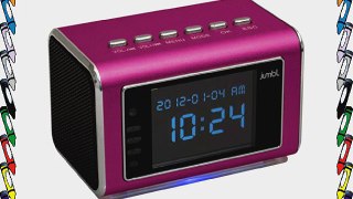 Jumbl? Mini Hidden Spy Camera Radio Clock w/Infrared Night Vision - Built-In Screen Speaker