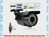 DTVASION? DF40NT7 700 TV lines 1/3 Color SONY CCD EFFIO-E Outdoor Bullet Security Camera 2.8~12mm