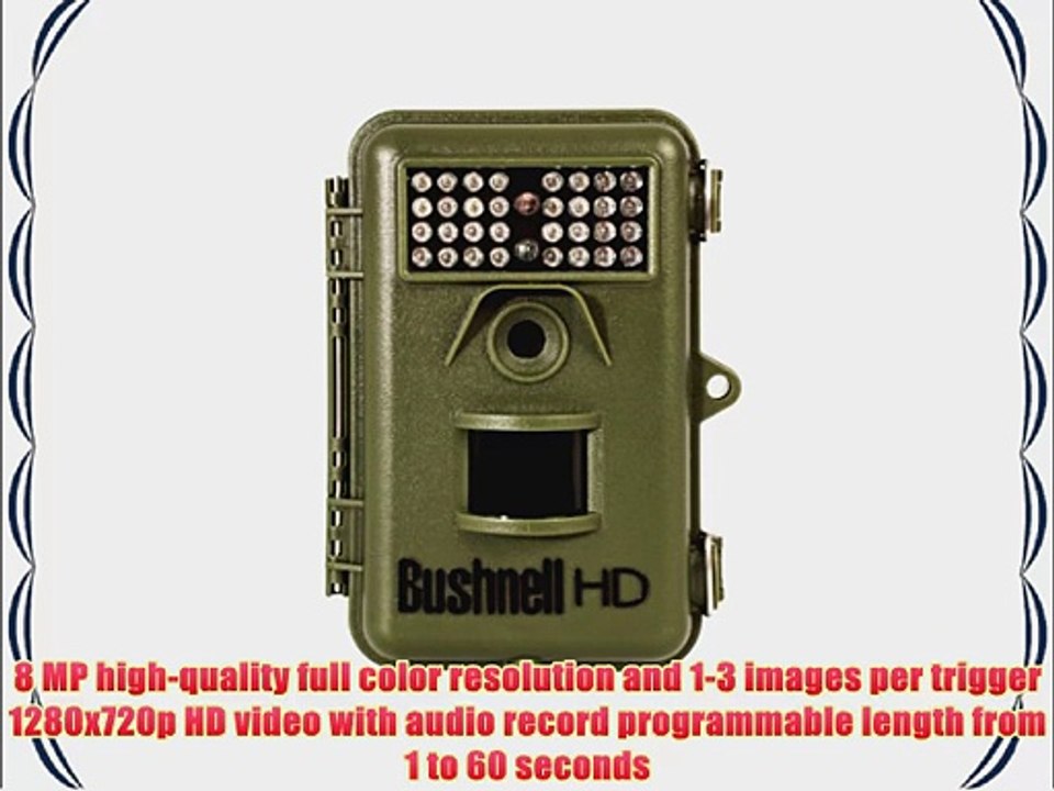 Bushnell NatureView HD Hybrid Trail Camera with Night Vision