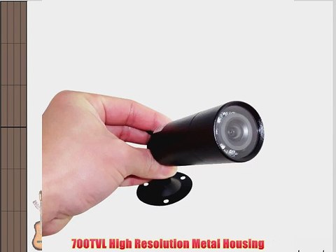 Toughsty? 1/3 Sony Effio CCD 700TVL Color Mini IR Day/Night Vision Bullet Camera CCTV Security