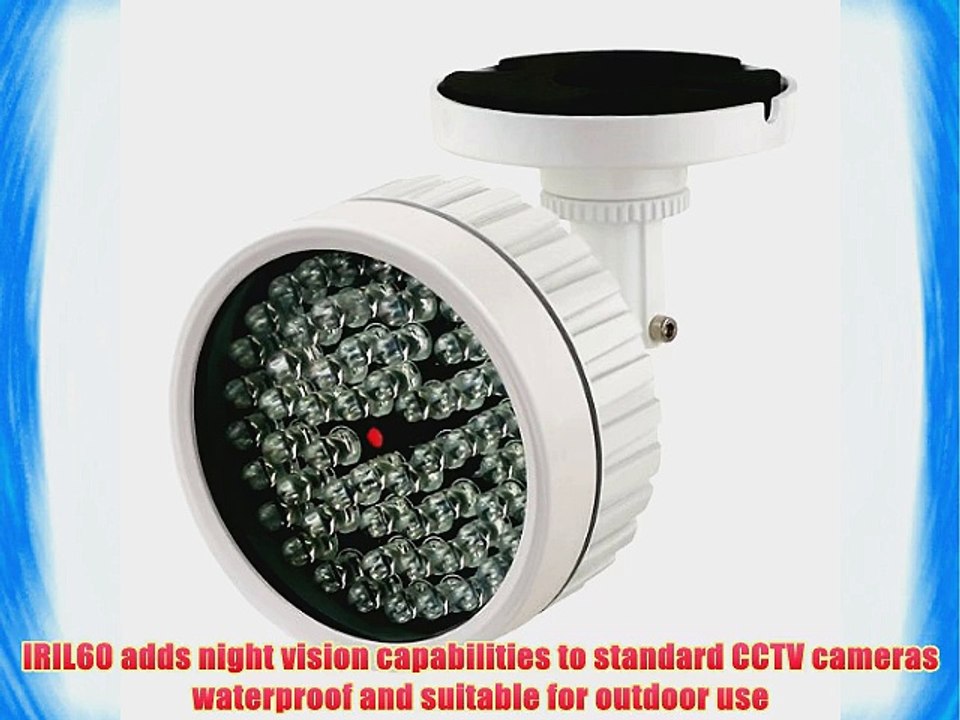 R-Tech Extreme Long Range IR Illuminator with 60 pcs IR LED Water Resistant IR distance of