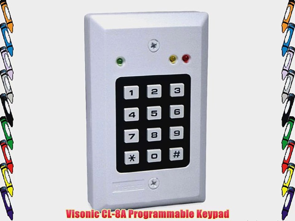 Visonic CL-8A Programmable Keypad