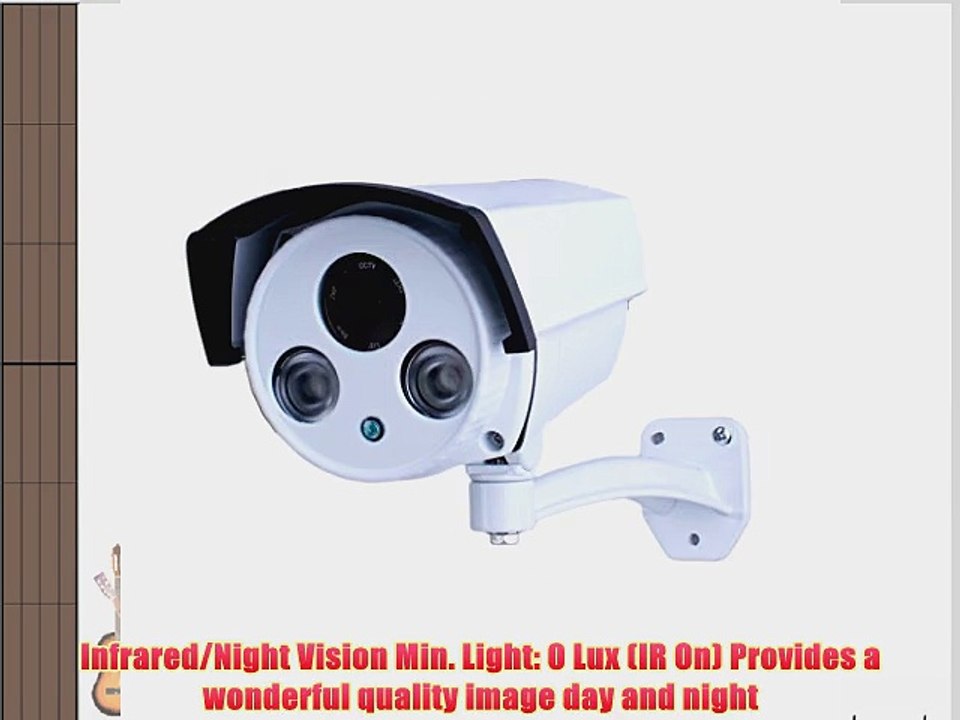 ANRAN 1200TVL SONY IMX138 CMOS Sensor High Resolution Array 2 IR Long Range Color Day Night
