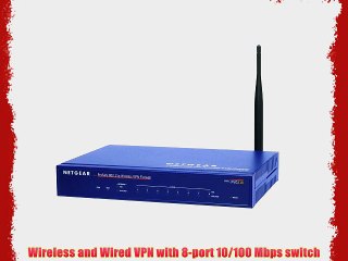 NETGEAR FVG318 ProSafe 802.11G Wireless VPN Firewall 8