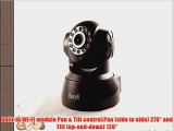 Wireless/Wired IP Pan/Tilt/Night Vision Internet Surveillance Camera Built-in Microphonetwo-way