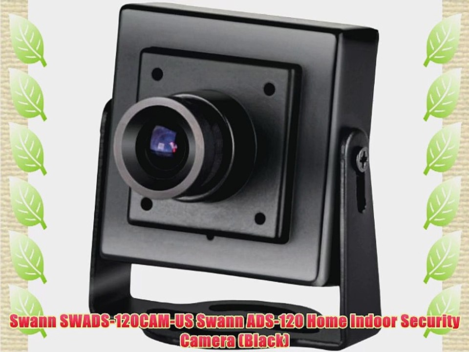 Swann SWADS-120CAM-US Swann ADS-120 Home Indoor Security Camera (Black)