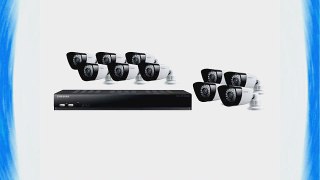 SDS-P5101N Samsung 16 Channel DVR System with 10 Cameras 1TB HDD