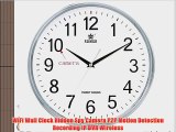 WiFi Wall Clock Hidden Spy Camera P2P Motion Detection Recording IP DVR Wireless