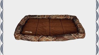 Mossy Oak 22 by 30-Inch Bolster Pet Crate Mat Large