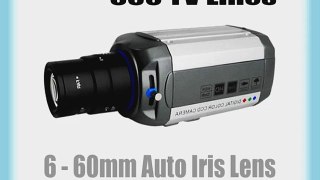 HQ-Cam? Security Surveillance Box Camera - 650 TV Color Lines High Resolution 1/3 Sony Super