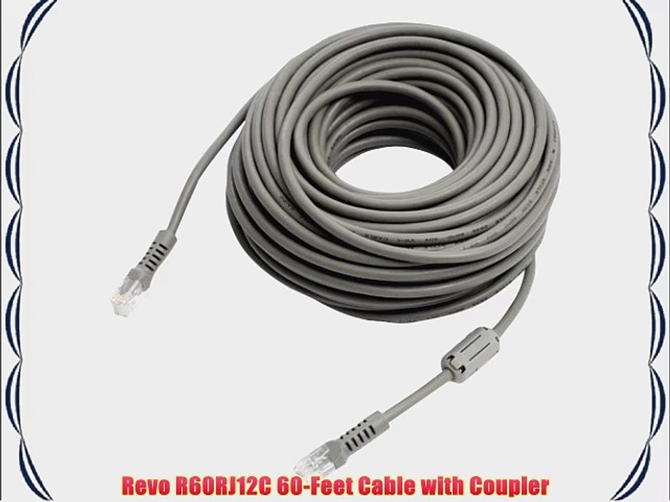 Revo R60RJ12C 60-Feet Cable with Coupler