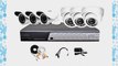 iPower Security SCCMBO0006-500G 8 Channel 500GB HDD Full D1 DVR Security Surveillance System