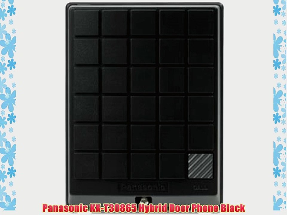 Panasonic KX-T30865 Hybrid Door Phone Black