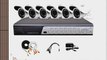 iPower Security SCCMBO0004-500G 8-Channel 500GB Hard Disk Full D1 DVR Security Surveillance