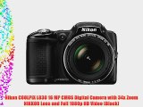 Nikon COOLPIX L830 16 MP CMOS Digital Camera with 34x Zoom NIKKOR Lens and Full 1080p HD Video