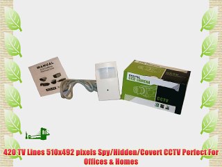 Download Video: USG Cheap 420TVL Hidden Surveillance Camera (PIR Motion Sensor Detector)   65' Nighttime IR