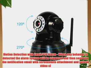 Gigaeye? GB150 Indoor Pan/Tilt IP Camera Day/Night Vision IR-Cut Filter for True Color Image
