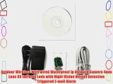 Outdoor Wireless WIFI wired Waterproof Ip Network Camera 4mm Lens 36 Infrared Leds with Night