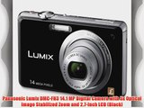 Panasonic Lumix DMC-FH3 14.1 MP Digital Camera with 5x Optical Image Stabilized Zoom and 2.7-Inch