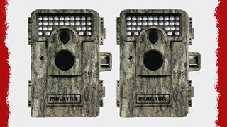 (2) MOULTRIE Game Spy M-880 Low Glow Infrared Digital Trail Game Cameras | 8 MP