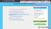 SoundMAX Integrated Digital Audio Keygen (soundmax integrated digital audio no sound 2015)