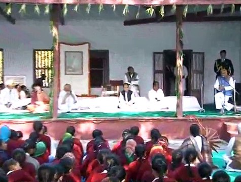 Ahmedabad on Gandhiji's Death Anniversary Group Prayer attended by Governor Kohli