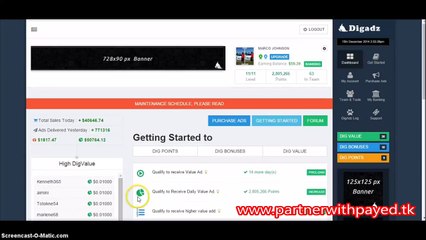 Dig Adz Tutorials - Week 2 Progress $200+ A Day Review - Join me NOW