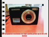 Samsung L100 8.2MP Digital Camera with 3x Optical Zoom (Red)