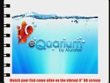 Aluratek ADEQ108F eQuarium 8-Inch Digital Aquarium Picture Frame (Black)