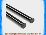2pcs Smallrig Black Aluminum Alloy 15mm Rods 18