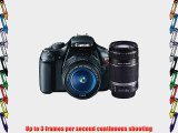 Canon EOS Rebel T3 12.2 MP CMOS Digital SLR with 18-55mm IS II Lens   Canon EF-S 55-250mm f/4.0-5.6