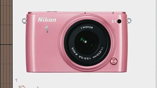 Nikon 1 S1 10.1 MP HD Digital Camera System with 11-27.5mm VR and 30-110mm VR 1 NIKKOR Lenses