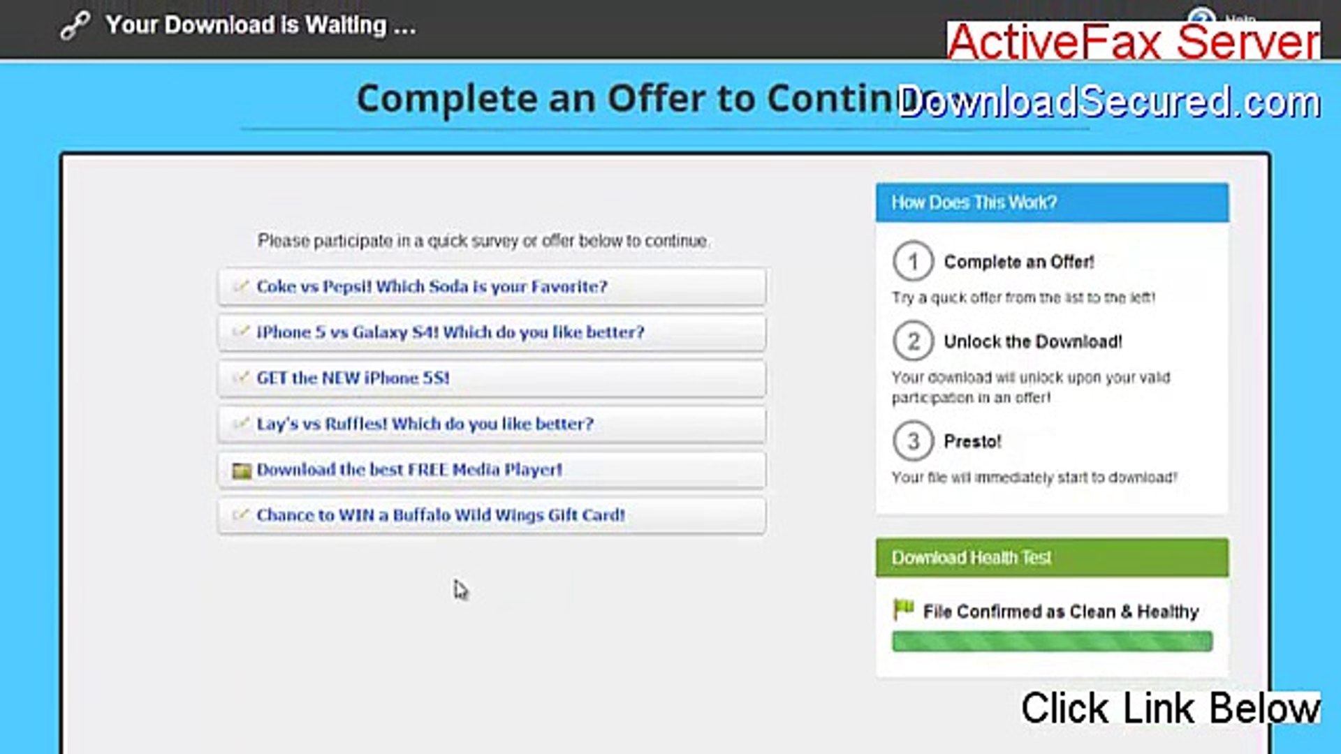 activefax client 4.27