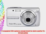 Olympus Stylus 760 7.1MP Digital Camera with Dual Image Stabilized 3x Optical Zoom (Silver)