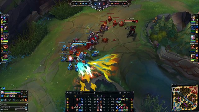 EDG Deft - Lucian vs Ezreal - CJ Entus Roar, KR LOL MMR 2690LP