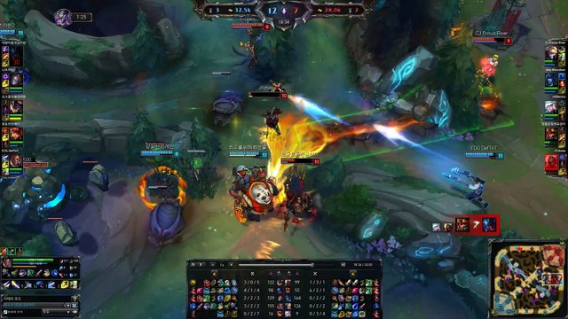 EDG Deft - Lucian vs Ezreal - CJ Entus Roar, KR LOL SoloQ Highlights