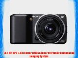 Sony Alpha NEX-3 Interchangeable Lens Digital Camera w/18-55mm Lens (Black)-14.2 Mpix