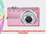 Olympus FE370 8MP Digital Camera with 5x Optical Dual Image Stabilized Zoom (Pink)