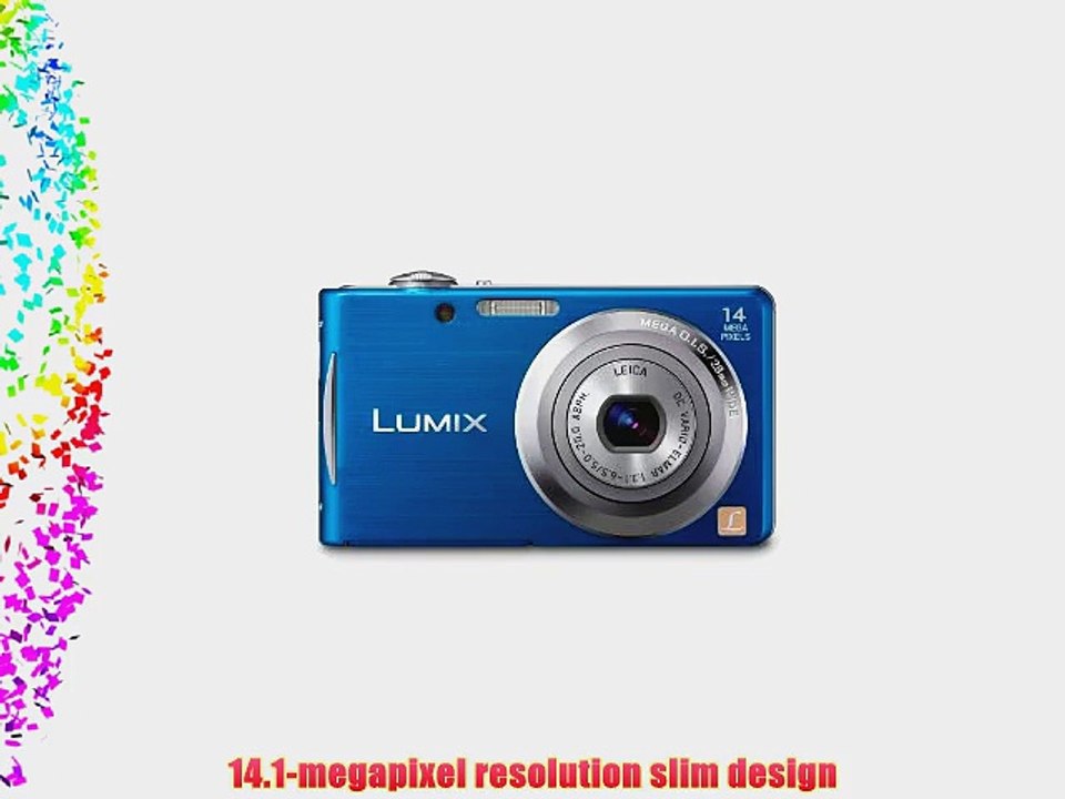 Panasonic Lumix DMC-FH2 14.1 MP Digital Camera with 4x Optical Image Stabilized Zoom with 2.7-Inch