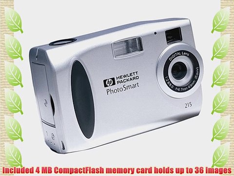 Hewlett Packard PhotoSmart 215 1.2MP Digital Camera