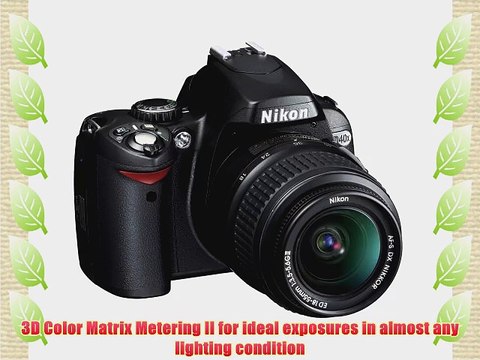 Nikon D40x 10.2MP Digital SLR Camera with 18-55mm f/3.5-5.6G ED II AF-S DX Zoom-Nikkor Lens