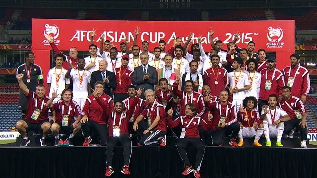 Coupe d'Asie - Les Emirats arabes unis terminent 3e