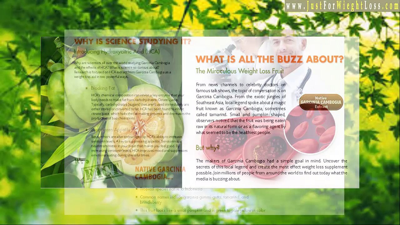Native Garcinia Cambogia Extract Reviews - How to Lose Weight Quickly