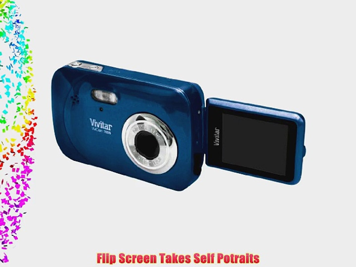 Vivitar ViviCam iTwist V7028 Digital Camera - Blueberry - video Dailymotion