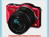 Panasonic Lumix DMC-GF3 12 MP Micro 4/3 Compact System Camera with 3-Inch Touchscreen LCD and