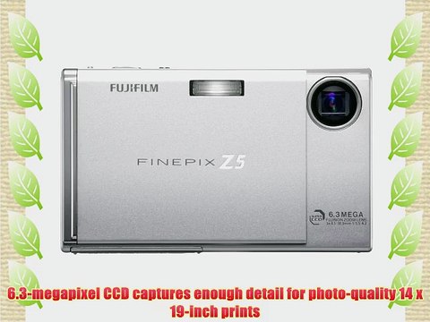 Fujifilm Finepix Z5fd 6.3MP Digital Camera with 3x Optical Zoom (Brushed Silver)