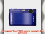 Sony Cyber-shot DSC-TX1/L 10MP Exmor R CMOS Digital Camera with 3-inch Touch-Screen LCD (Blue)