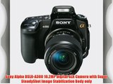 Sony Alpha DSLR-A300 10.2MP Digital SLR Camera with Super SteadyShot Image Stabilization Body