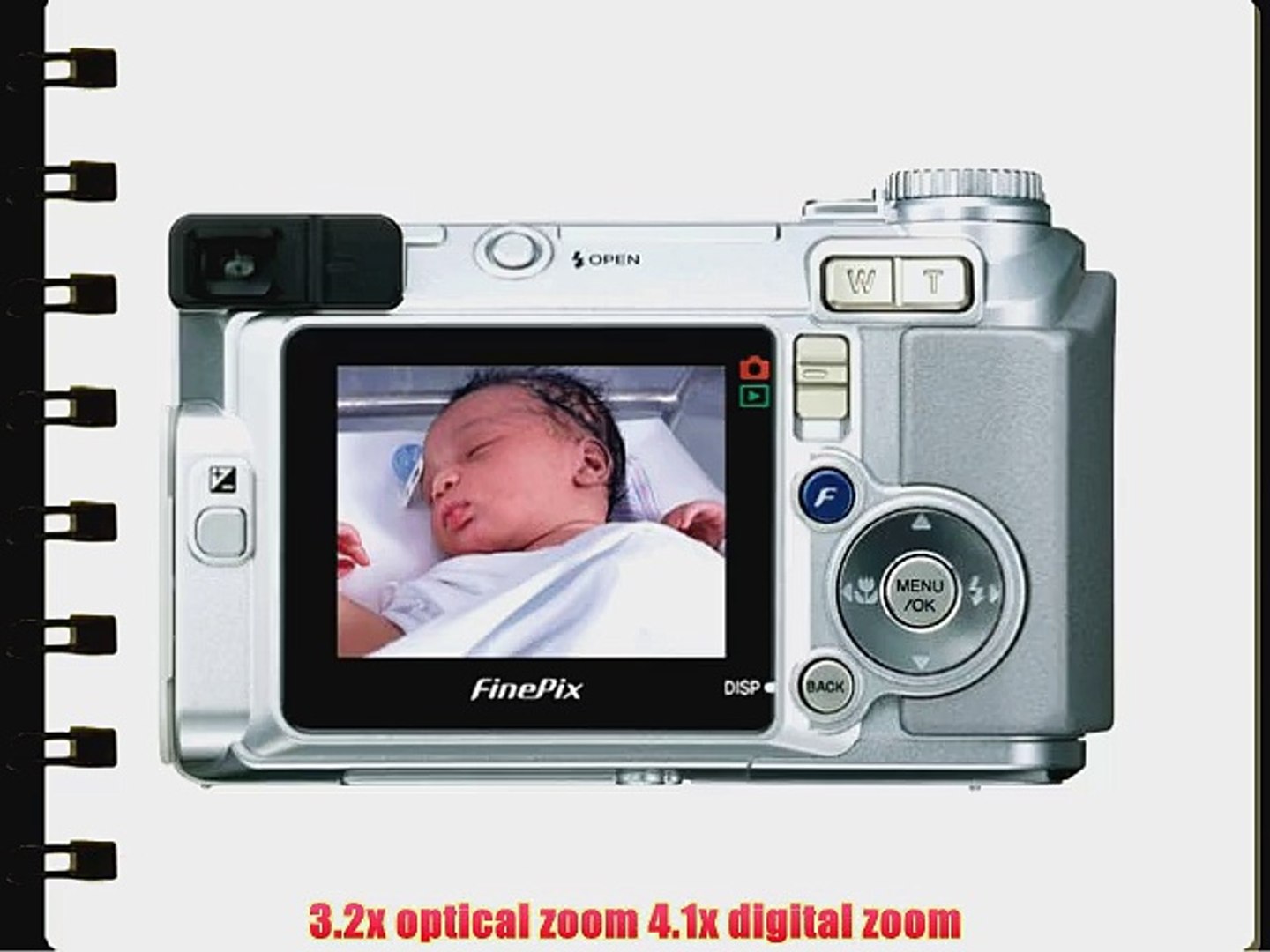 Fujifilm Finepix E510 5MP Digital Camera with 3.2x Optical Zoom - video  Dailymotion